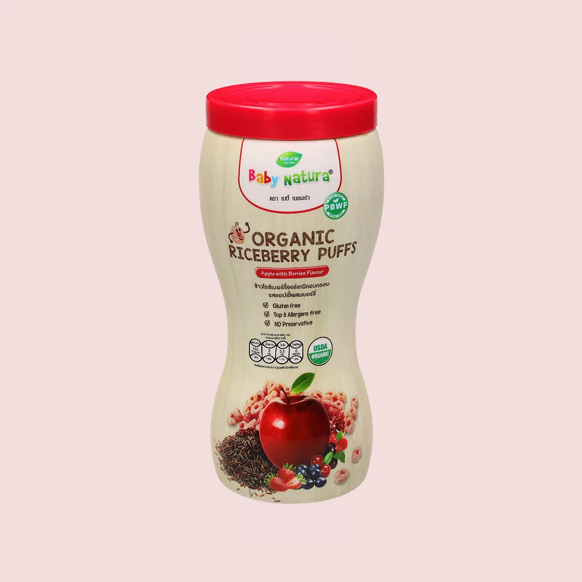 Baby natura App_e with berries flavour 40 g copy_1